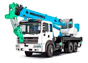 Аренда автокрана 25